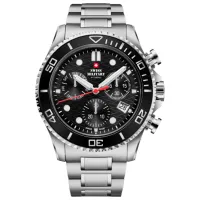 Ceas de mână pentru bărbați Swiss Military SM34101.01 Cuarț/ 46 mm