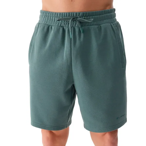 Pantaloni scurți pentru bărbați 4F 4FWSS24TSHOM342 L/ Olive photo 2 Pantaloni scurți pentru bărbați 4F 4FWSS24TSHOM342 L/ Olive photo 2