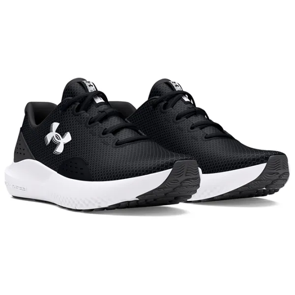 Adidași pentru bărbați Under Armour Charged Surge 4 44/ Black White photo 1 Adidași pentru bărbați Under Armour Charged Surge 4 44/ Black White photo 1