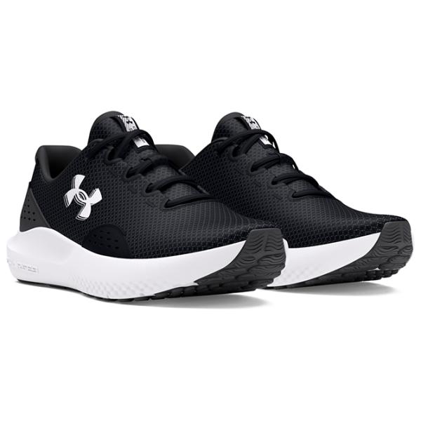 Adidași pentru bărbați Under Armour Charged Surge 4 44/ Black White photo 1 Adidași pentru bărbați Under Armour Charged Surge 4 44/ Black White photo 1