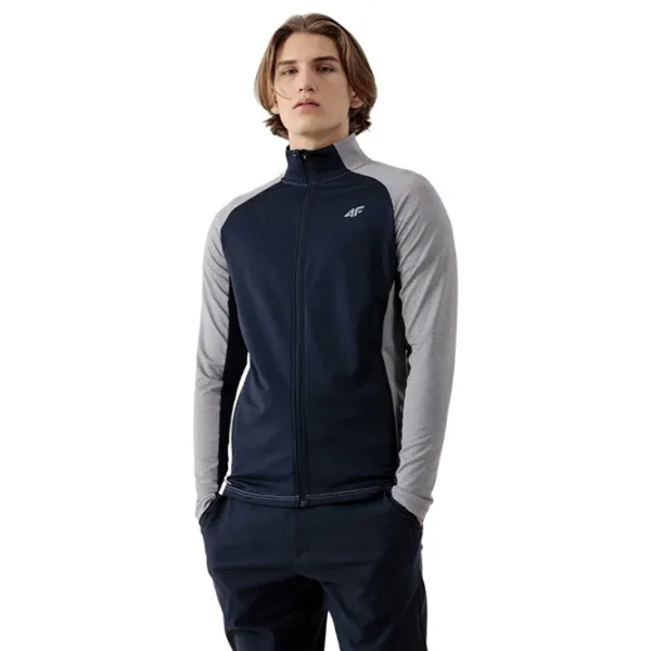 Jachetă sport pentru bărbați 4F Body shirt M/ Grey photo 3 Jachetă sport pentru bărbați 4F Body shirt M/ Grey photo 3