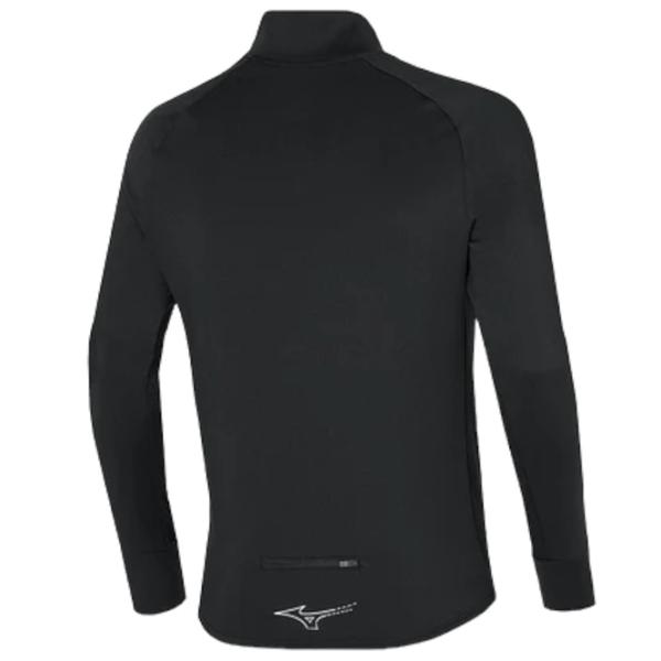 Jachetă sport pentru bărbați Mizuno Longsleeves M/ Black photo 2 Jachetă sport pentru bărbați Mizuno Longsleeves M/ Black photo 2