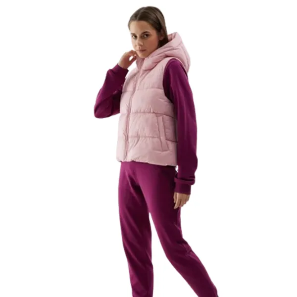 Vestă pentru femei 4F 4FWSS24TVJAF112 XS/ Pink photo 3
