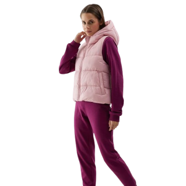 Vestă pentru femei 4F 4FWSS24TVJAF112 XS/ Pink photo 3
