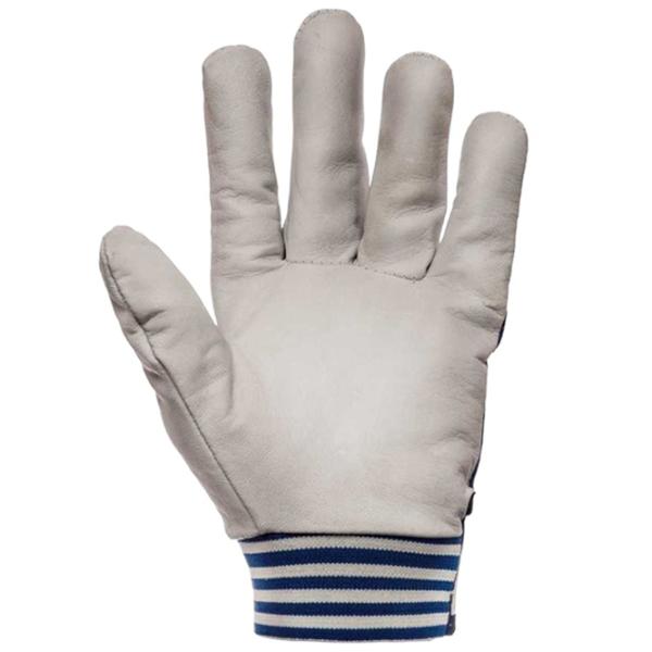 Mănuși de protecție Cabra 3492 Piele/ Blue photo 2
