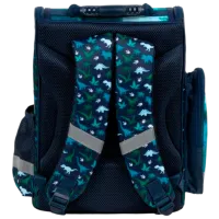 Ghiozdan pentru copii Derform Dinosaurs Blue Green Blue photo 2