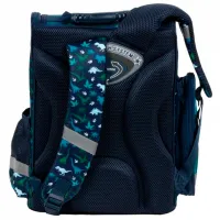 Ghiozdan pentru copii Derform Dinosaurs Blue Green Blue photo 3