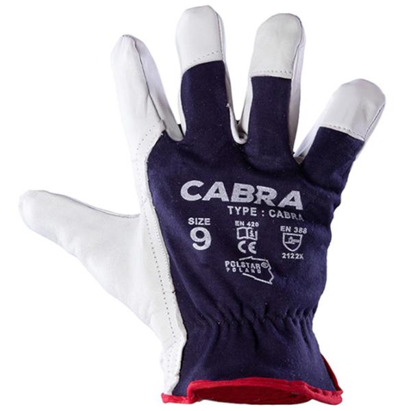 Защитные перчатки Cabra 2121X Кожа/ White photo 1