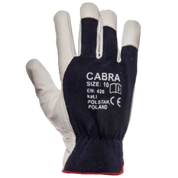 Защитные перчатки Cabra 2121X Кожа/ White photo 1