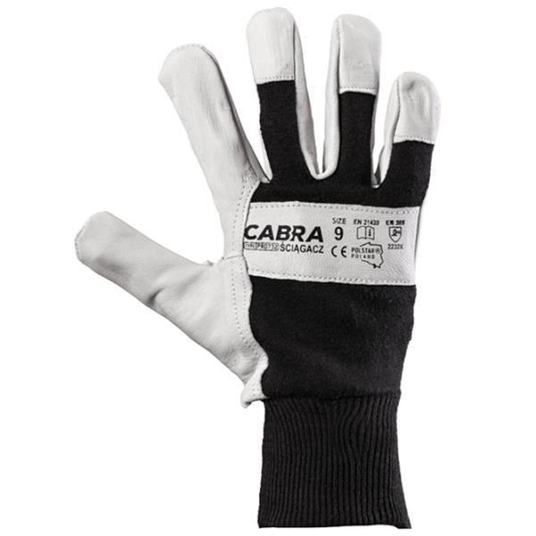 Mănuși de protecție Cabra SCIAGACZ Piele/ Black photo 1