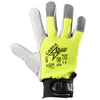 Защитные перчатки Cabra SELEDYN Кожа/ Green