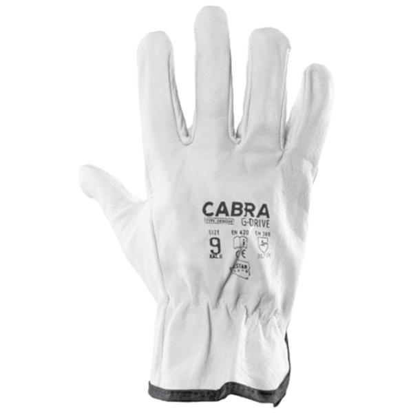 Mănuși de protecție Cabra G-DRIVE Piele/ White photo 1