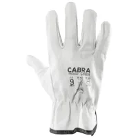 Защитные перчатки Cabra G-DRIVE Кожа/ White