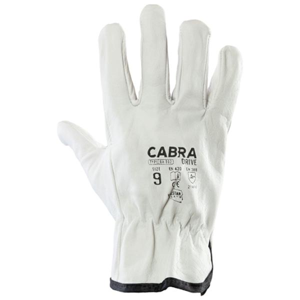 Защитные перчатки Cabra Drive Кожа/ White photo 1