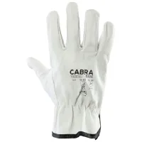 Mănuși de protecție Cabra Drive Piele/ White