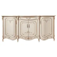 Тумбочки Slonimmebel ELIZA 10 96.9 x 204.1 x 50.7см/ МДФ/ White