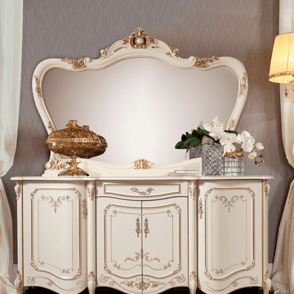 Noptiere Slonimmebel ELIZA 10 96.9 x 204.1 x 50.7/ MDF/ White photo 2
