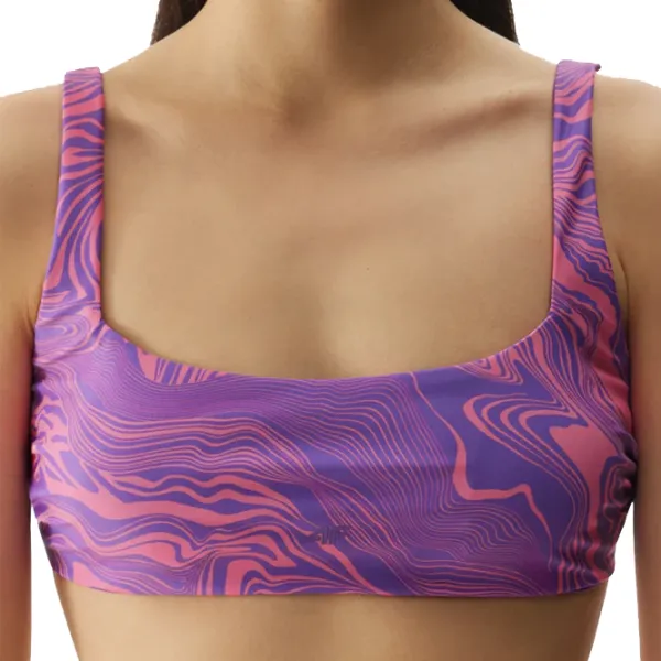Sutien de baie pentru femei 4F 4FWSS24UBKTF049 M/ Pink photo 9