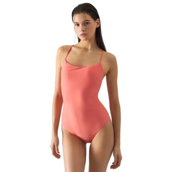 Costum de baie pentru femei 4F 4FWSS24USWSF053 XL/ Coral photo 1