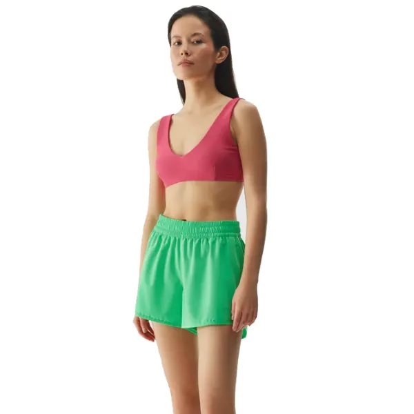 Pantaloni scurti de plajă pentru femei 4F 4FWSS24UBDSF098 XS/ Green photo 3 Pantaloni scurti de plajă pentru femei 4F 4FWSS24UBDSF098 XS/ Green photo 3