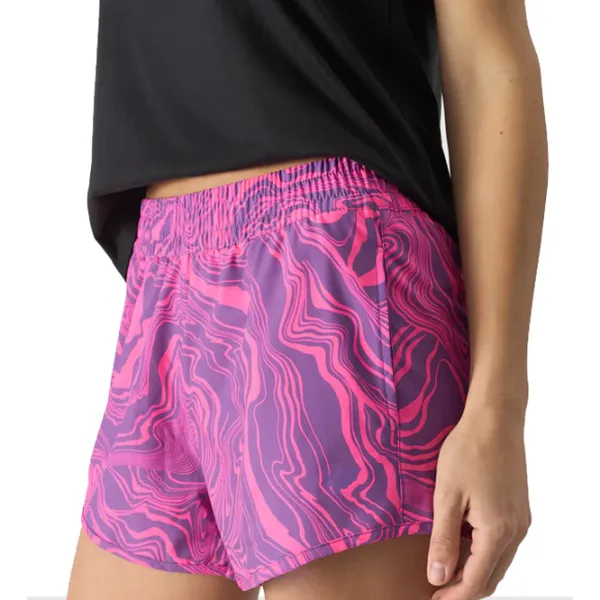 Pantaloni scurti de plajă pentru femei 4F 4FWSS24UBDSF093 XS/ Pink photo 2