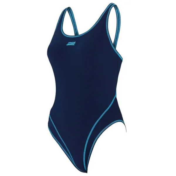 Costum de baie pentru femei Zoggs wire masterback 34/ Blue photo 2 Costum de baie pentru femei Zoggs wire masterback 34/ Blue photo 2