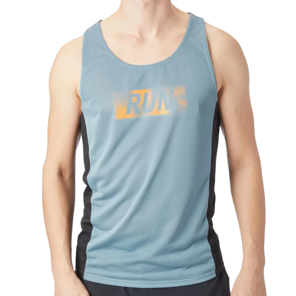 Майка для мужчин Mizuno J2GAB003 97 2XL/ Blue photo 2