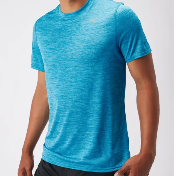 Maiou pentru bărbați Mizuno Impulse Core Tee S/ Blue photo 3