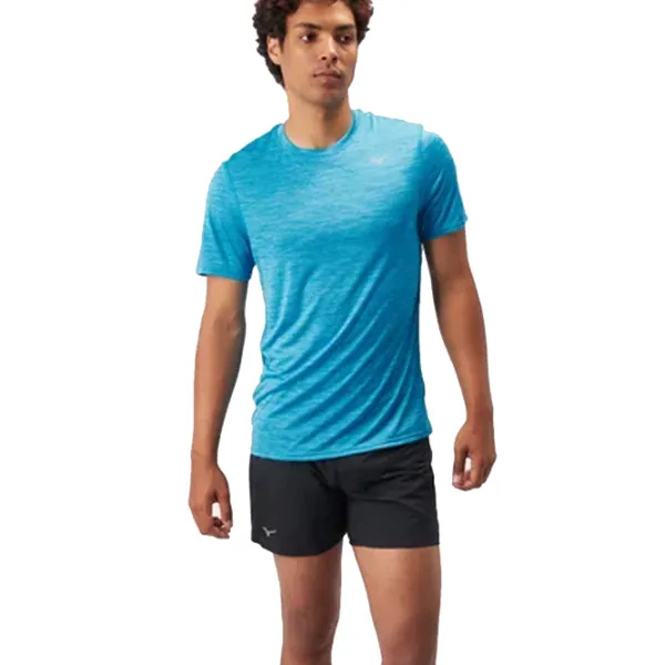 Maiou pentru bărbați Mizuno Impulse Core Tee S/ Blue photo 6