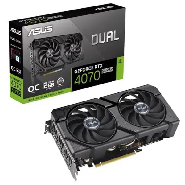 Placă video Asus GeForce RTX 4070 SUPER EVO OC Edition PCI Express x16 4.0 / 12 GB photo 5