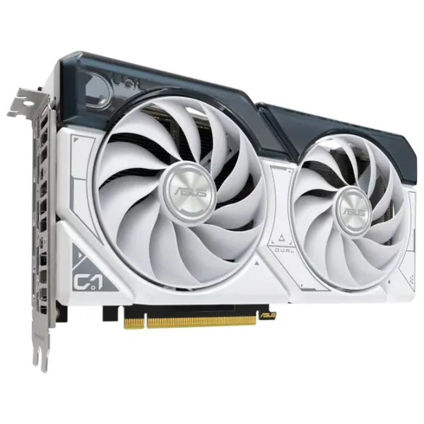 Placă video Asus GeForce RTX 4060 White OC Edition PCI Express x16 4.0 / 8 GB photo 2 Placă video Asus GeForce RTX 4060 White OC Edition PCI Express x16 4.0 / 8 GB photo 2