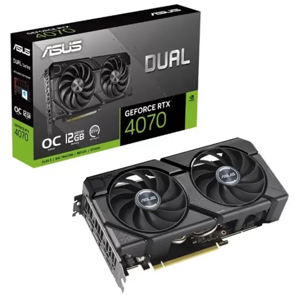 Placă video Asus GeForce RTX 4070 EVO OC Edition PCI Express x8 4.0 / 12 GB photo 5 Placă video Asus GeForce RTX 4070 EVO OC Edition PCI Express x8 4.0 / 12 GB photo 5