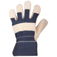 Mănuși de protecție Haddock NL RR-901 Piele/ Blue photo 2
