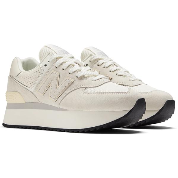 Кроссовки для женщин New Balance 574+ Весна/ Кремовый photo 1