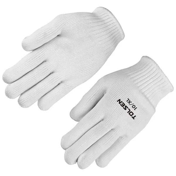 Mănuși de protecție Tolsen Work gloves Bumbac/ White photo 1 Mănuși de protecție Tolsen Work gloves Bumbac/ White photo 1