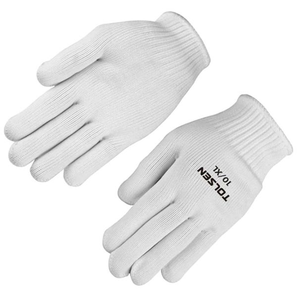 Mănuși de protecție Tolsen Work gloves Bumbac/ White photo 1 Mănuși de protecție Tolsen Work gloves Bumbac/ White photo 1