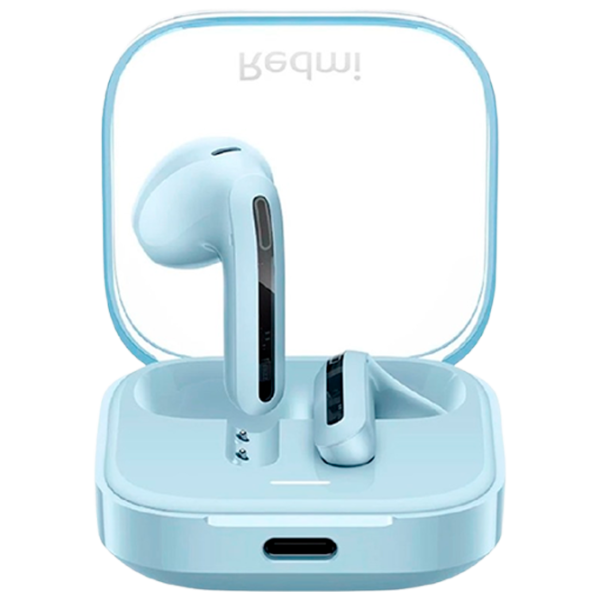 Наушники Xiaomi Redmi Buds 6 Active Прозрачный Blue Беспроводные/ Персональный photo 1