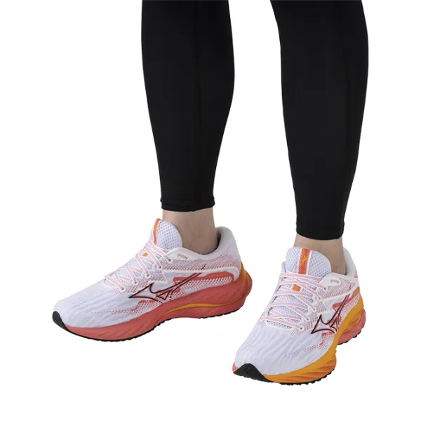 Adidași pentru femei Mizuno Wave Rider 27 Primăvară/ White photo 9 Adidași pentru femei Mizuno Wave Rider 27 Primăvară/ White photo 9