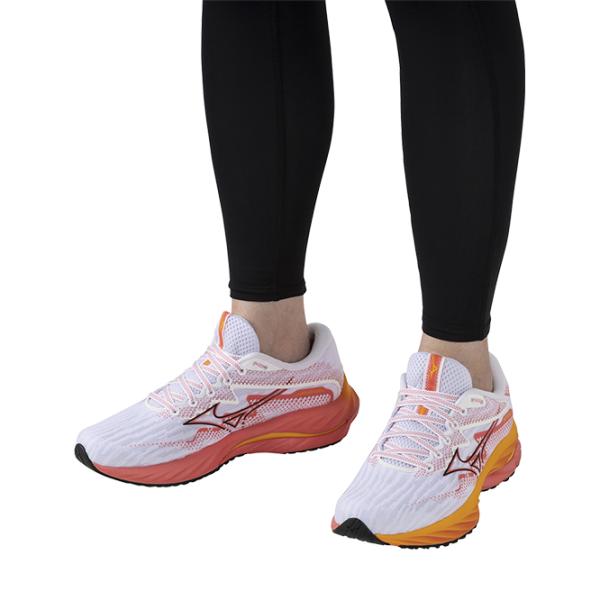 Adidași pentru femei Mizuno Wave Rider 27 Primăvară/ White photo 9 Adidași pentru femei Mizuno Wave Rider 27 Primăvară/ White photo 9