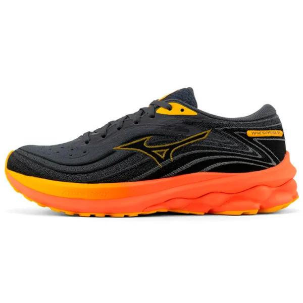 Adidași pentru bărbați Mizuno Wave Skyrise 5 44/ Black Orange photo 2