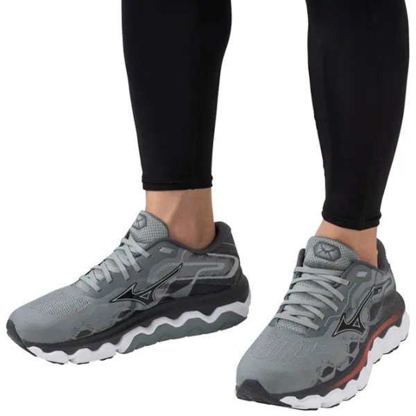 Adidași pentru bărbați Mizuno Wave Horizon 7 47/ Nickel photo 7