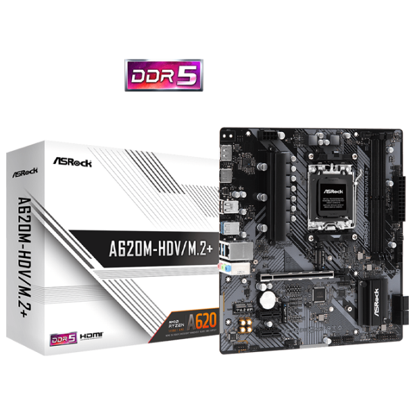 Материнская плата ASRock A620M-HDV/ M.2+ mATX/ AMD A620M photo 5