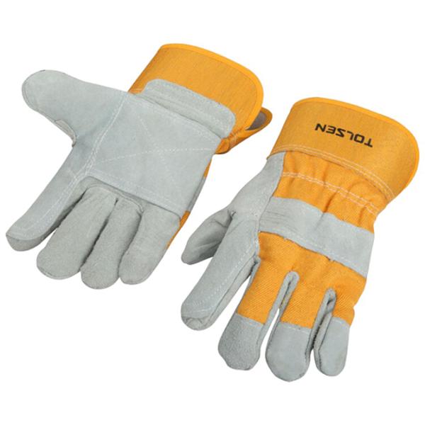 Mănuși de protecție Tolsen Work gloves Poliester/ Yelow photo 1 Mănuși de protecție Tolsen Work gloves Poliester/ Yelow photo 1