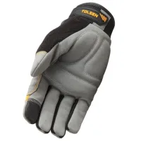 Mănuși de protecție Tolsen Work gloves Piele/ Grey photo 3