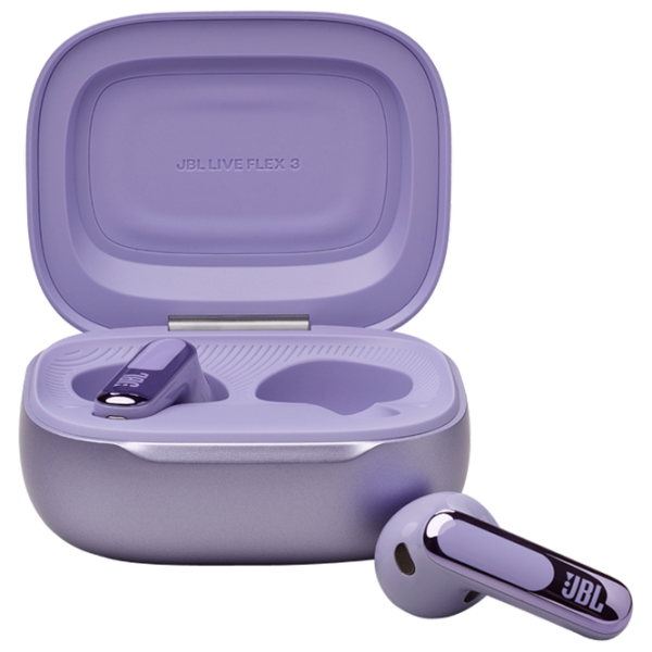 Căști JBL Live Flex 3 Silver Purple Fără fir/ Personal photo 2 Căști JBL Live Flex 3 Silver Purple Fără fir/ Personal photo 2