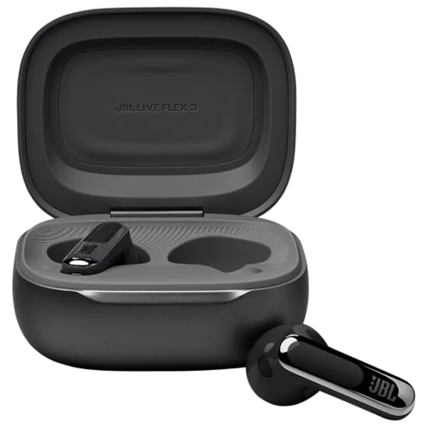 Căști JBL Live Flex 3 Silver Black Fără fir/ Personal photo 2 Căști JBL Live Flex 3 Silver Black Fără fir/ Personal photo 2