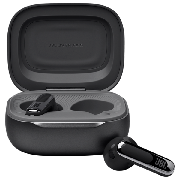 Căști JBL Live Flex 3 Silver Black Fără fir/ Personal photo 2 Căști JBL Live Flex 3 Silver Black Fără fir/ Personal photo 2