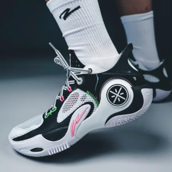 Adidași pentru bărbați Li-Ning Wade Fission 8 Panda 46 1/ 3/ White photo 6