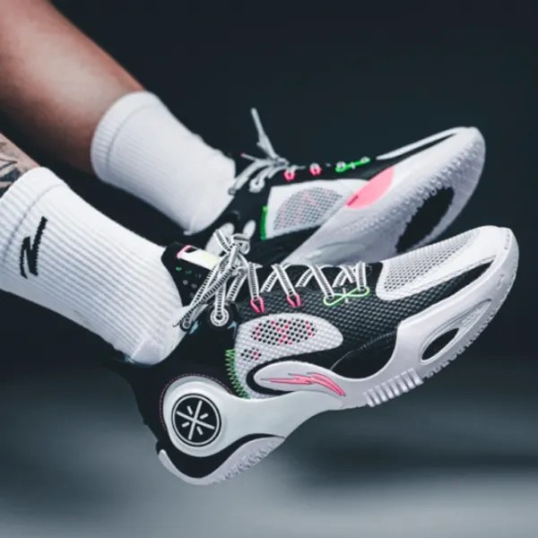 Adidași pentru bărbați Li-Ning Wade Fission 8 Panda 46 1/ 3/ White photo 8