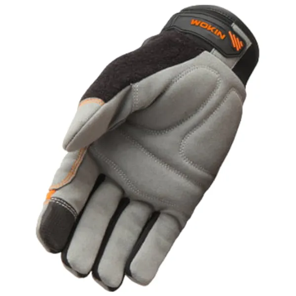 Mănuși de protecție Wokin Mechanical gloves Piele/ Orange photo 3